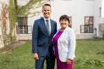 LH-Stellvertreterin Manuela Khom und Landesrat Stefan Hermann © Land Steiermark/ Binder