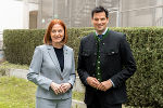 Naturschutzlandesrat Hannes Amesbauer und Agrarlandesrätin Simone Schmiedtbauer präsentierten das Reformpaket. © Land Steiermark/Robert Binder; Verwendung bei Quellenangabe honorarfrei